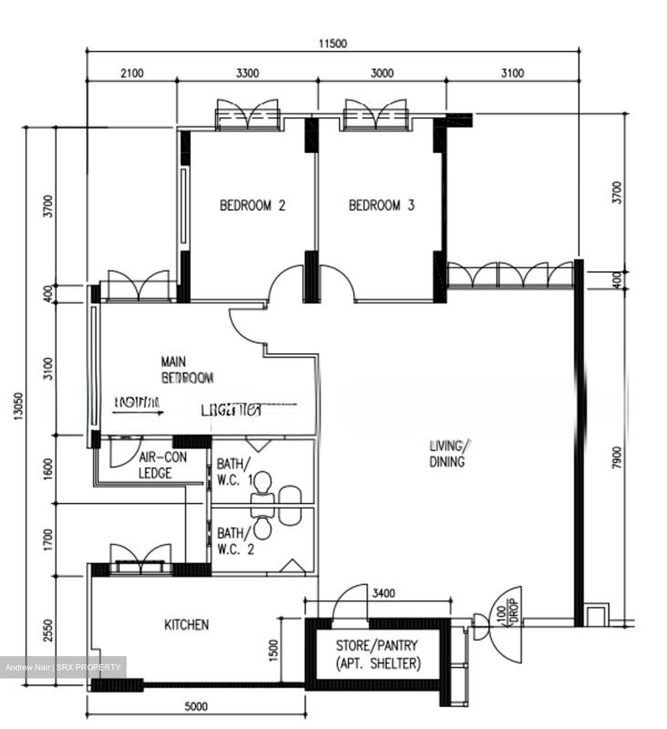 Blk 117B Rivervale Edge (Sengkang), HDB 5 Rooms #547010501